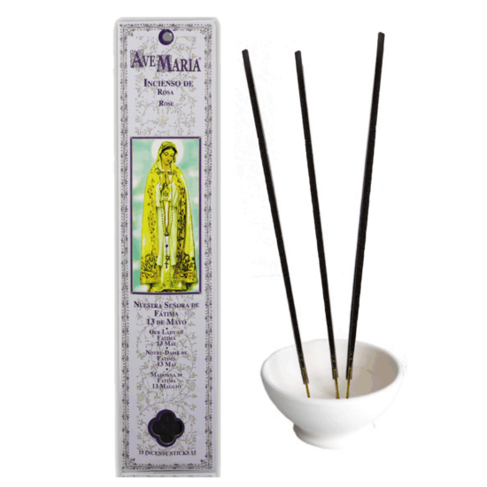 Inciensos Radhe Shyam de la colección Ave Maria, (Religiosos ) elaborados con productos naturales y exclusivos TE ENCANTARAN por su Calidad y su Aroma.