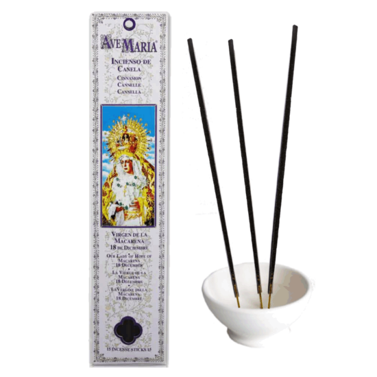 Inciensos Radhe Shyam de la colección Ave Maria, (Religiosos ) elaborados con productos naturales y exclusivos TE ENCANTARAN por su Calidad y su Aroma.