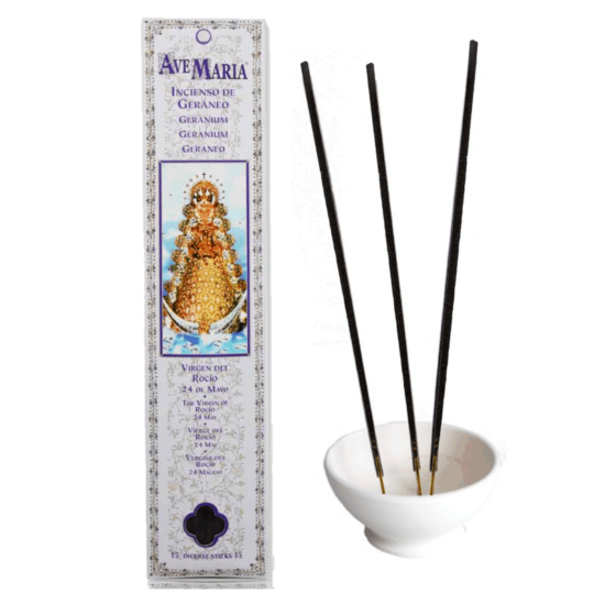 Inciensos Radhe Shyam de la colección Ave Maria, (Religiosos ) elaborados con productos naturales y exclusivos TE ENCANTARAN por su Calidad y su Aroma.