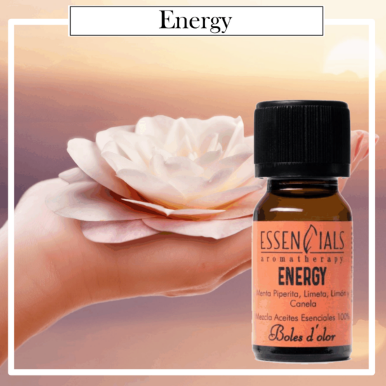 Aceite Essencials Bruma Aromatherapy Boles D`Olor 10ml Energy. Ideales para utilizarlos en los Brumizadores /Quemadores. Aromaterapia PARA TU HOGAR.