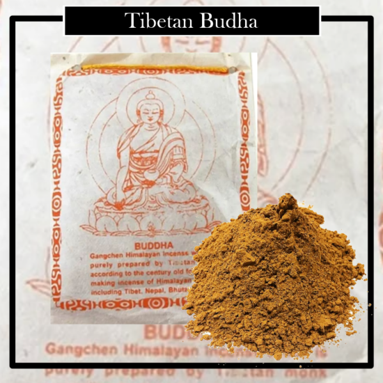 Incienso Tibetano. Polvo de incienso tibetano tradicional se produce en Nepal, con ingredientes 100% naturales y sustancias bendecidas. TÉ SORPRENDERAN.