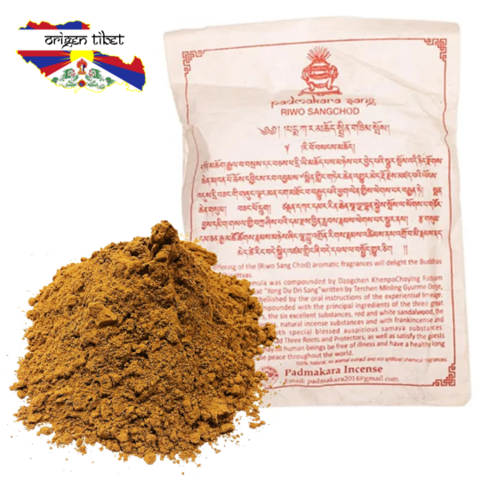 Incienso Tibetano. Polvo de incienso tibetano tradicional se produce en Nepal, con ingredientes 100% naturales y sustancias bendecidas. TÉ SORPRENDERAN.