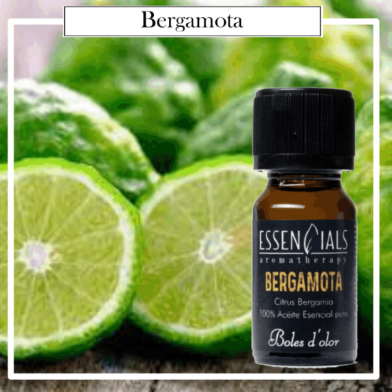 Aceite Essencials Bruma Aromatherapy Boles D`Olor 10ml Bergamota. Ideales para utilizarlos en los Brumizadores /Quemadores. Aromaterapia PARA TU HOGAR.