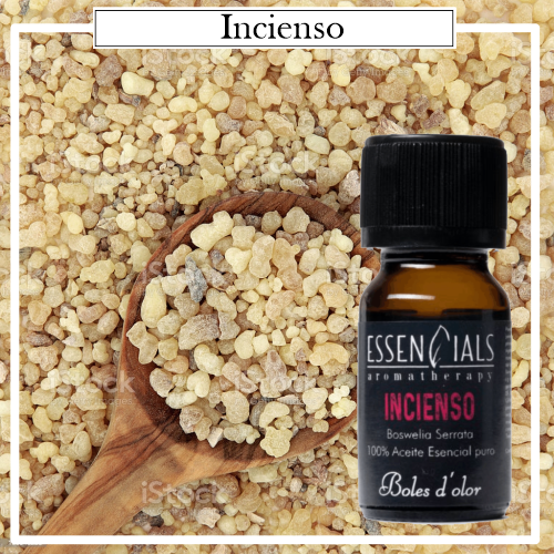 Aceite Essencials Bruma Aromatherapy Boles D`Olor 10ml Incienso. Ideales para utilizarlos en los Brumizadores /Quemadores. Aromaterapia PARA TU HOGAR.