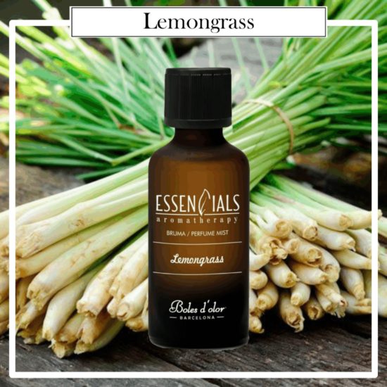 Brumas Essencials Boles d´Olor 50 ml Lemongrass. Ideales para utilizarlos en los Brumizadores / Humidificadores. Aromaterapia PARA TU HOGAR.