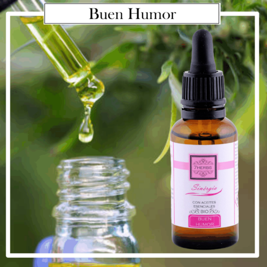 Aceites Brumas Bio Ecológico Sinergia 100% Natural 30ml Buen Humor. Ideales para utilizarlos en los Brumizadores /Quemadores. Aromaterapia PARA TU HOGAR.