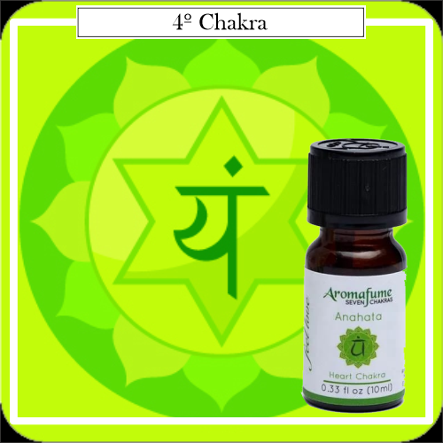 Aceite esencial 100% Natural Sinergia 4 °Chakra Anahata. Desarrollado para abrir y equilibrar los principales chakras con los aceites esenciales natura