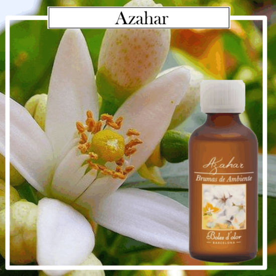 Brumas Naturales Boles d´Olor Azahar, 50 ml. Ideales para utilizarlos en los Brumizadores / Humidificadores. Aromaterapia PARA TU HOGAR.