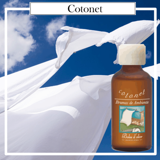 Brumas Naturales Boles d´Olor Cotonet, 50 ml. Ideales para utilizarlos en los Brumizadores / Humidificadores. Aromaterapia PARA TU HOGAR.