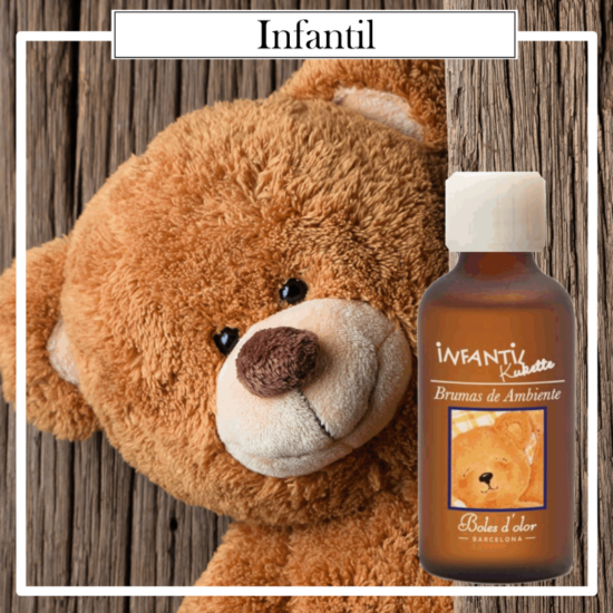 Brumas Naturales Boles d´Olor Infantil , 50 ml. Ideales para utilizarlos en los Brumizadores / Humidificadores. Aromaterapia PARA TU HOGAR.