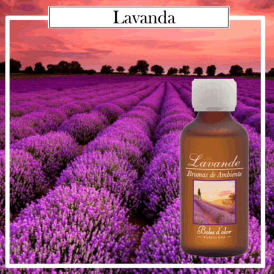 Brumas Naturales Boles d´Olor Lavanda, 50 ml. Ideales para utilizarlos en los Brumizadores / Humidificadores. Aromaterapia PARA TU HOGAR.