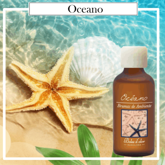 Brumas Naturales Boles d´Olor Oceano, 50 ml. Ideales para utilizarlos en los Brumizadores / Humidificadores. Aromaterapia PARA TU HOGAR.