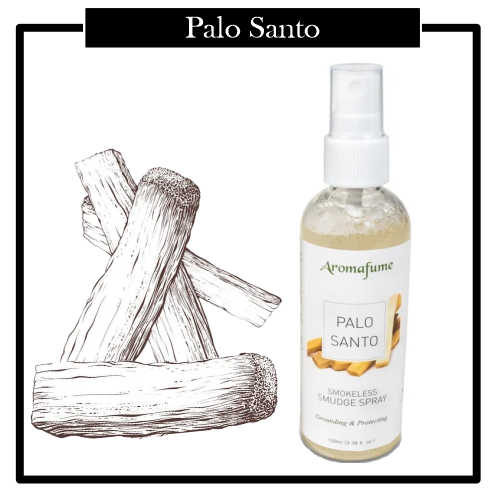 Aceite Spray Nebulizador Palo Santo, limpiar tu hogar de la energía negativa estancada. Aroma muy ligero y agradable. NUEVAS ENERGIAS