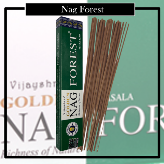 Incienso Vijayshree Golden, mezcla de las mejores especias, hierbas, extractos florales, aceites exóticos y otros ingredientes naturales. Origen India.