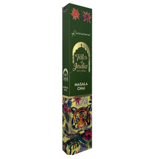 Incienso Masala Hari Darshan Tales of India, especial por su CALIDAD, por su desarrollo aromático y sus propiedades naturales. TÉ SORPRENDERAN.