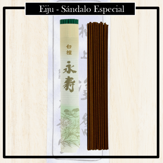 Incienso Japonés Ejiu, creado para relajar cuerpo - mente. Especiales por su composición de ingredientes naturales. Hechos a mano. TE SORPRENDERAN