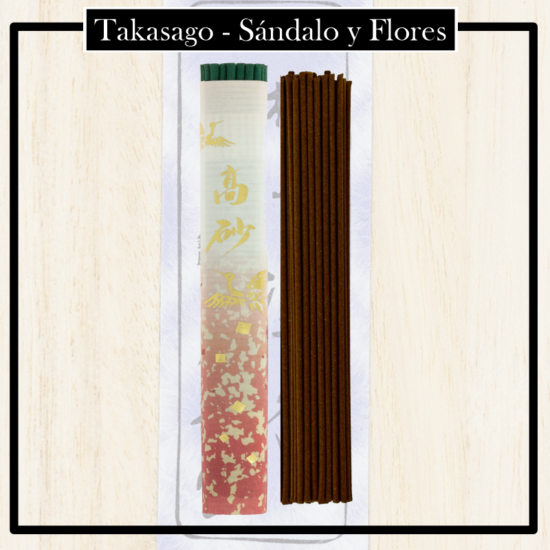 Incienso Japonés Takasago Hana, creado para relajar cuerpo - mente. Especiales por su composición de ingredientes naturales. Hechos a mano. TE SORPRENDERAN