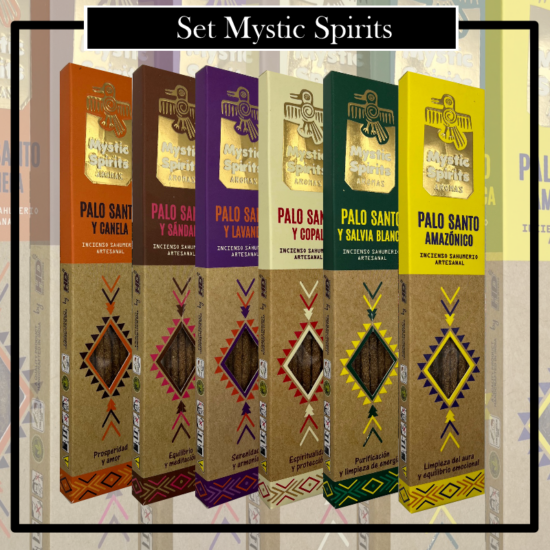 Incienso natural artesanal Mystic Spirits, especial por su CALIDAD, por su desarrollo aromático y sus propiedades naturales. Hechos a mano. TE SORPRENDERAN.