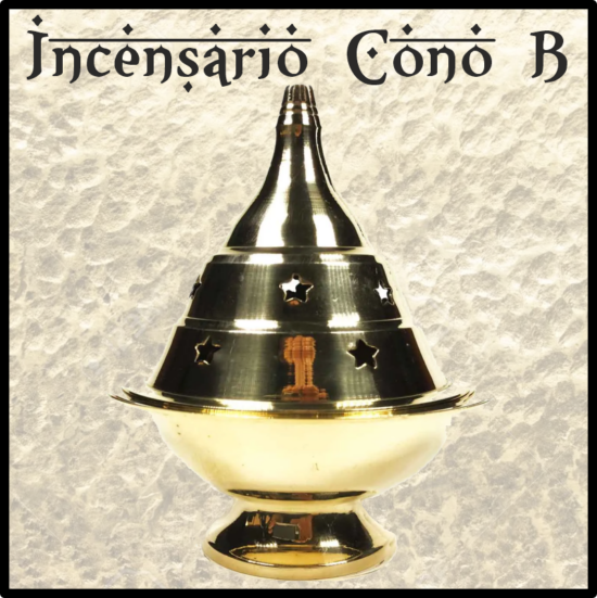 Incensario quemador LITURGICO especial para inciensos RESINAS NATURALES. Elaborado en metal, tallado y pintado a mano. Trabajo artesanal de India.